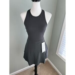 New With Tags! Lululemon Nulux Running Dress Black - Size 4